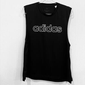 Adidas Aeroready Women's Black Lightweight Training Tank Top - Large